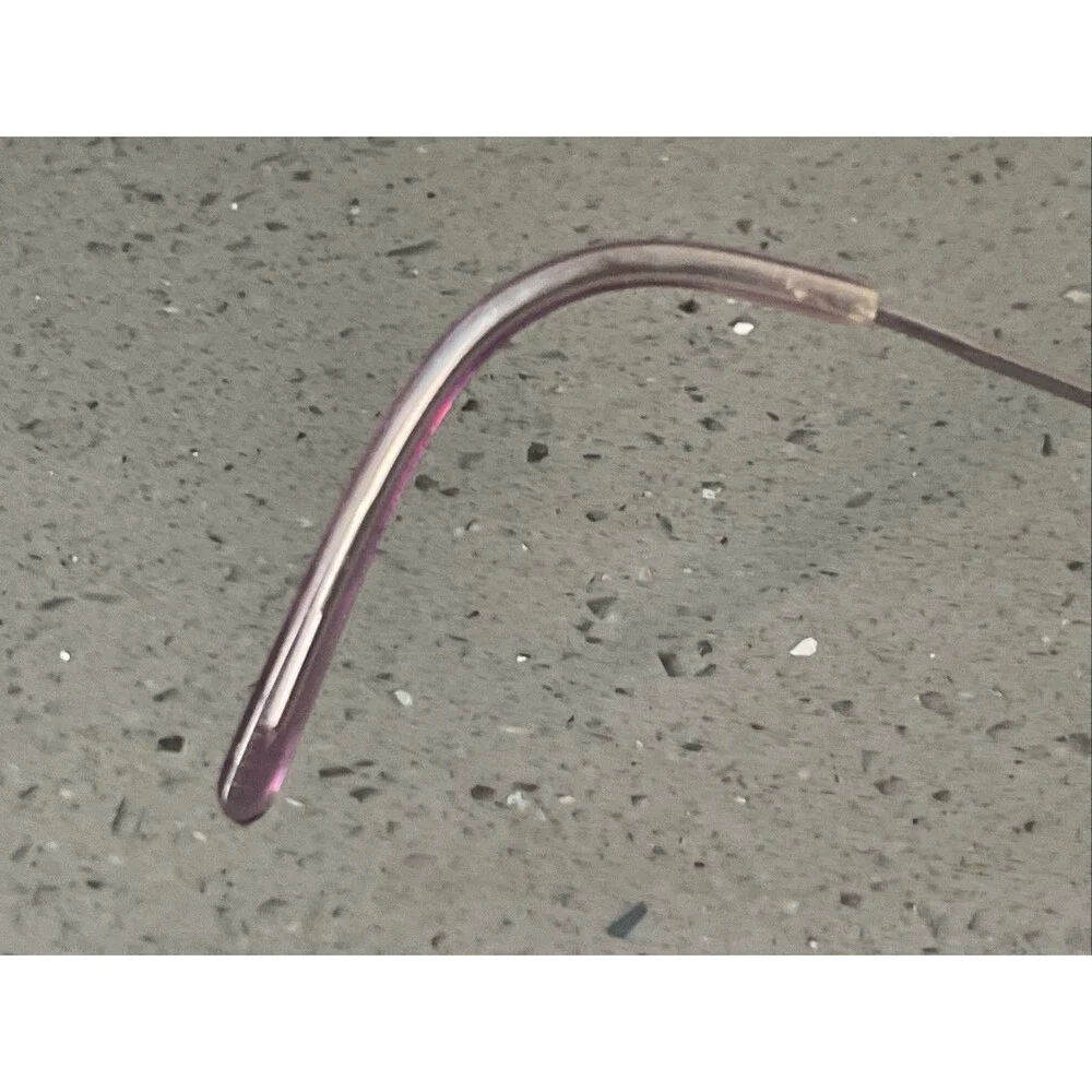 Enhance EN7674 Matte Lilac Eyeglasses Frames ONLY Metal Oval 49-18-140 full rim